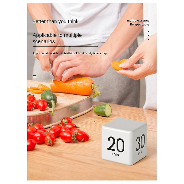 Smart Time Study Time Cooking Countdown Reminder Mini Kökstimer Självdisciplin Tid Mana