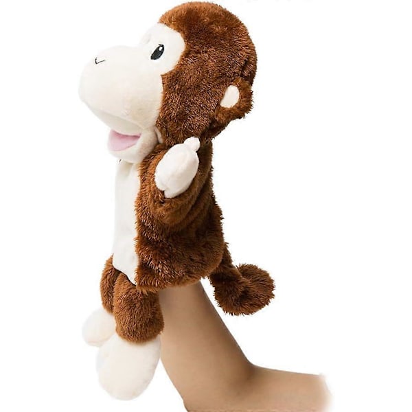 Hånddukker Abe Dyredukker Zoo Plysdyr 33 cm