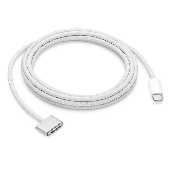 140W Type C - MagSafe 3 -sovitinkaapeli Macbook Pro Air Silverille