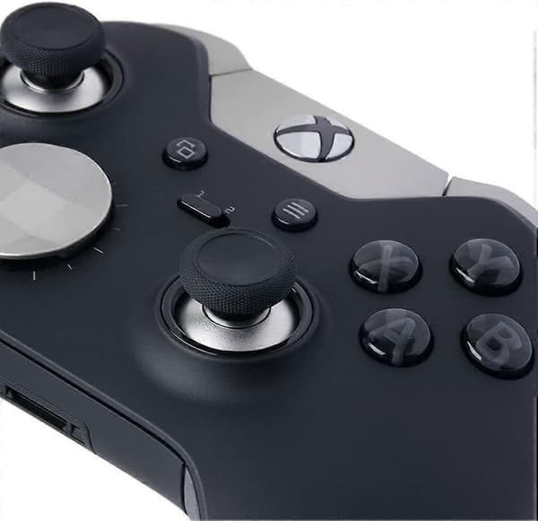 Udskiftnings-Thumbsticks til Xbox Elite 1 Controller, 6 i 1 Swap Magnetiske Joysticks til Xbox One Elite Controller Serie 1 (Passer kun til Model 1698, IKKE