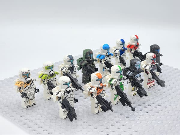 Star Wars Clone Commandos Delta Squad Assortment 13 Byggeklodser Legetøj