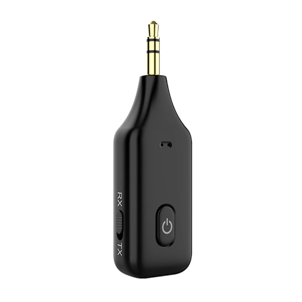 Audioadapter Bluetooth-kompatibel Modtager Sender 3.5MM Interface AUX Adapter til Bil Hjem TV Computer