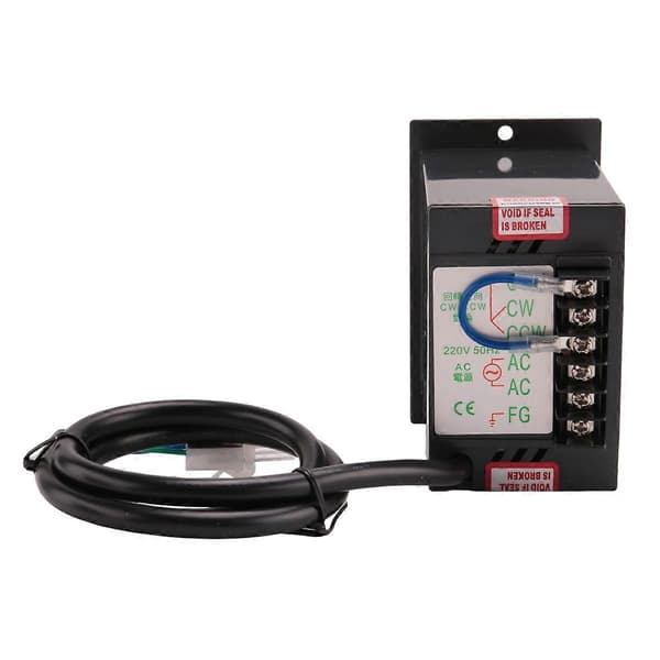 AC 220V 50Hz 15-400W Motorhastighetskontroller Digital Justerbar Trinnløs Motorhastighetskontroller 0-145