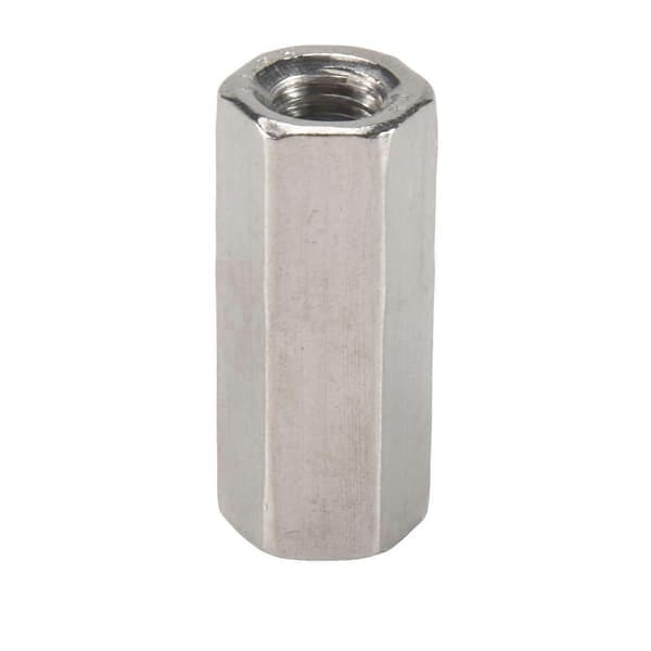 4 stk. M6 x 1 Gjenge 25 mm Lang 304 Rustfritt Stål Metrisk Sekskantbolt Forlengelse Sekskantmutter