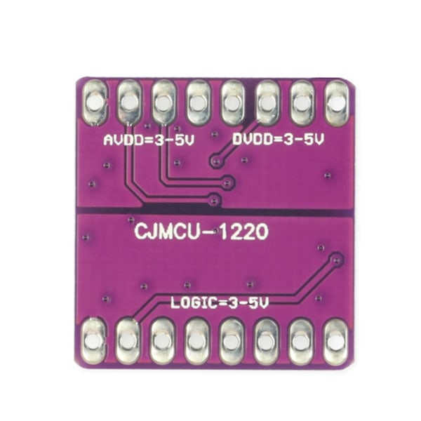 CJMCU-1220 ADS1220 ADC 24-bit A/D-omvandlarmodul I2C Låg effekt 24-bit Analog-till-Digital Omvandlare