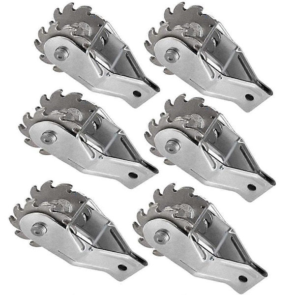 10 stk. Gjerdestrammer Kraftig In-Line Wire Strainer Wire Ratchet Tensioner for Elektrisk Gjerde Fjernt