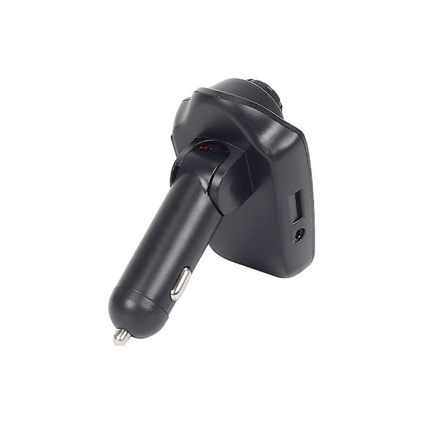 Langaton Bluetooth 5.0 Auton FM-lähetin Musiikki Mp3-soitin Kaksi USB-latausadapteri Handsfree Auton sarja Tukee U-levyä TF-korttia Aux-tulo