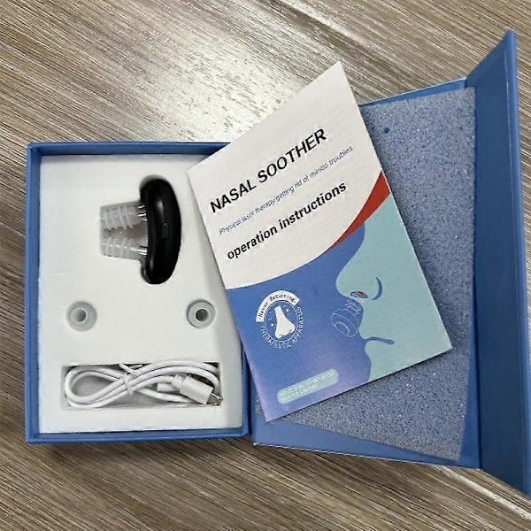 Smart Infrarød Næse Komfort Enhed, Sort Farve, 5*2.5*4 cm