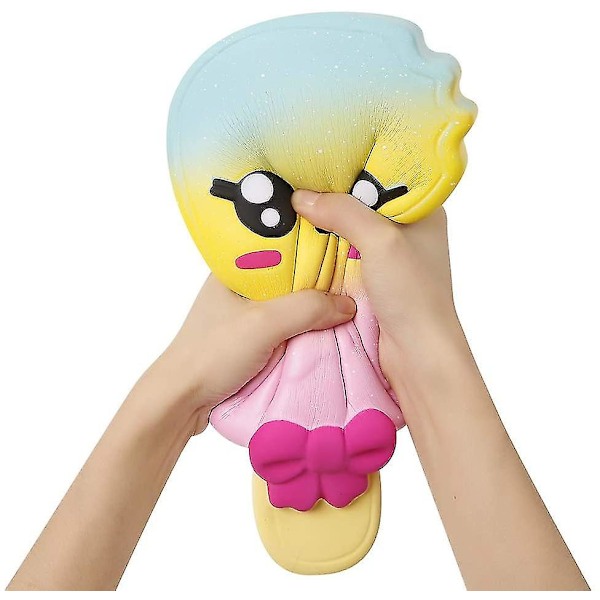 11 Tums Jumbo Squishies Popsicle Kawaii Doftande Mjuk Långsamt Stigande Jätte Squishies Stressavlastning Barnleksak