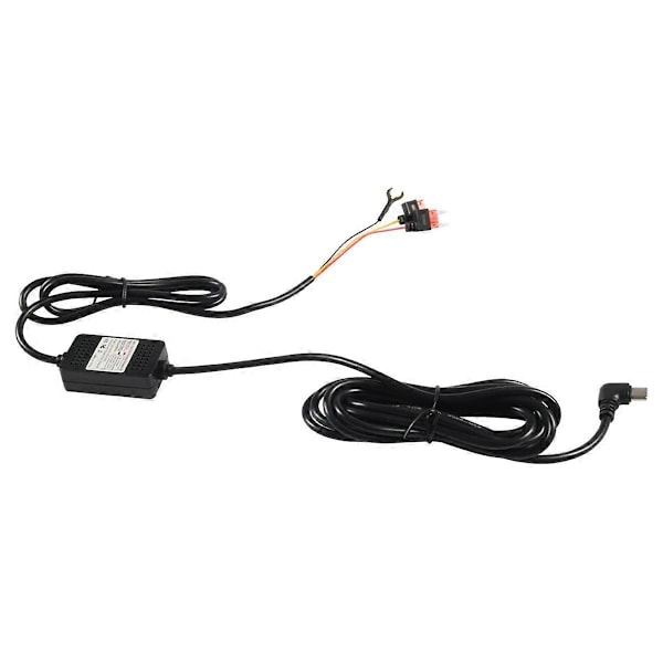 Dash Cam Acc Hardwire Kit, USB Type C Dashcam Kit Step-Down Kabel, 12V-24V til DC 5V 3A Bil Dash Cha