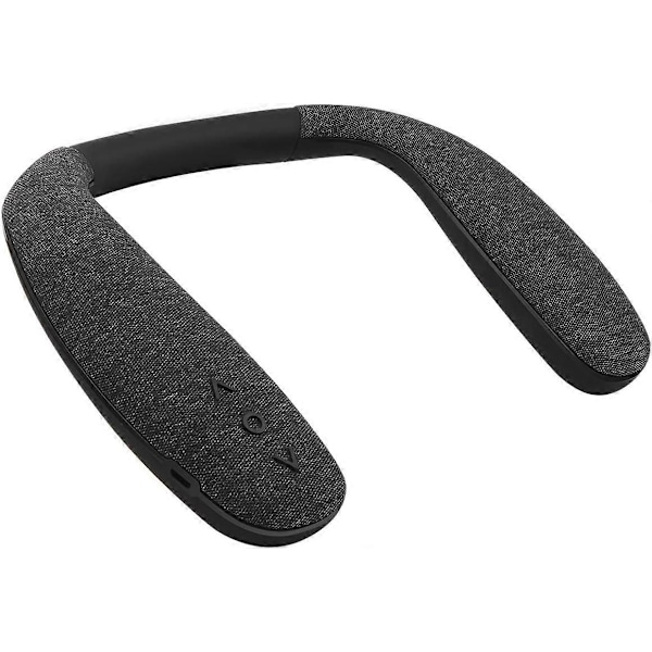 Bluetooth-kaulakaiutin, Kompakti kaiutin Musta, Kannettava langaton äänentoistokaiutin, 10 tunnin toistonaika (908)