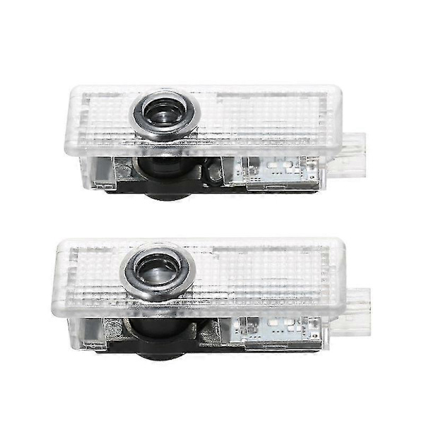 Passer til 2 stk. Passer til mini mini cooper velkomstlys projektorlys modificeret led dekorativ