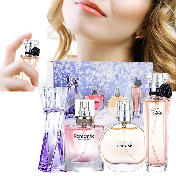 Parfymesett for kvinner Eau de Toilette, Bærbar Elegant Duft Spray