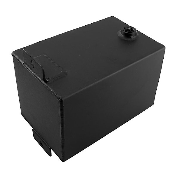 3L Aluminium Racing Bilbränsle Surge Tank Universal Bil Repacking Verktyg Svart