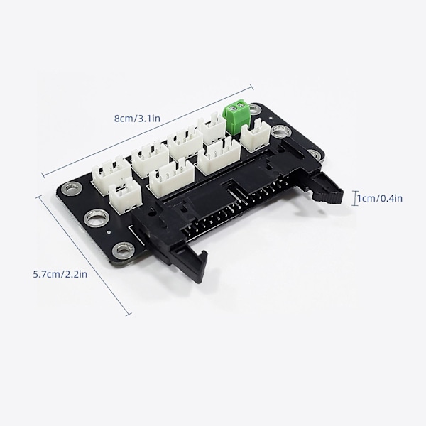 Tronxy 3D-skriverdeler Adapterkort med 82 cm 30-pins kabel Kompatibel med XY-2 Pro/X5SA-serien 3D