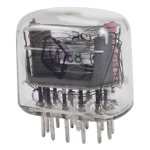 1 st Ny IN-12 IN12 Glödlampsrör för Glödlampsklocka Nixie Digital LED-klocka med Decimalpunkt