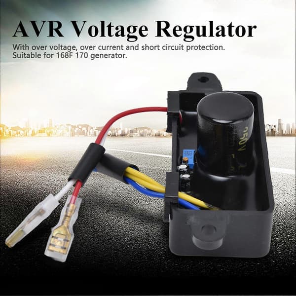 Højkvalitets 168F 170 generator AVR 3KW rektangulær plastikkasse regulator