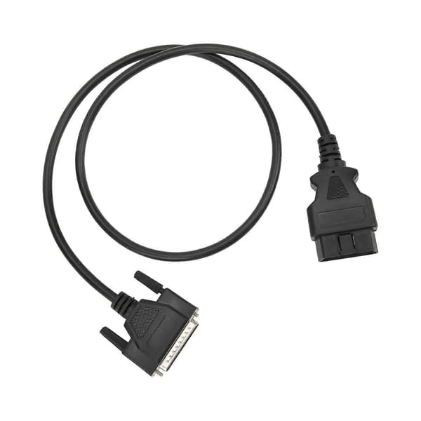 Diagnostisk OBD2 Han til DB25 Han Kabel Adapter 16Pin 102cm/40in Erstatning for SBB V33 Nøgle Programmer
