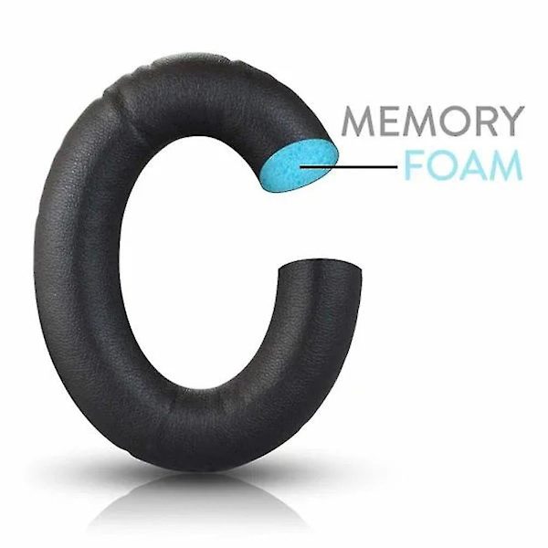 Ørepude til Bose Quiet Comfort 35 - QC35 Sort_as