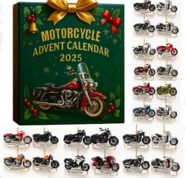 Superbil Adventskalender Blindboks Juletrepynt