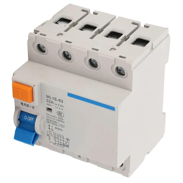 Högkvalitativ BERMML1E-63 3P+N 32A 400V Liten läckström...