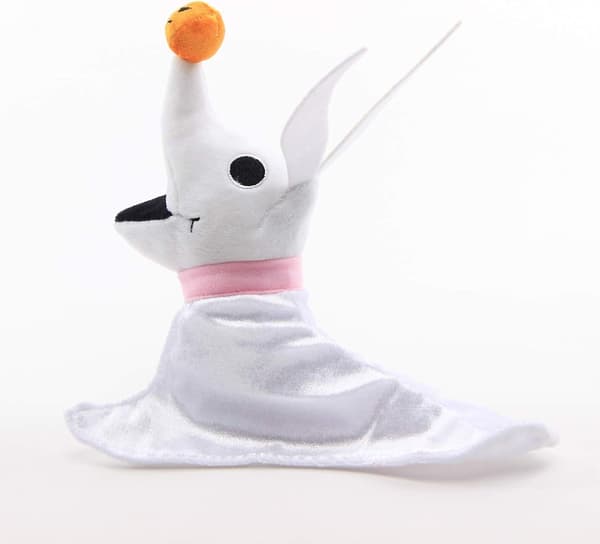 Nightmare Before Christmas Leksaker Pumpa Kung Jack Skellington & Zero Plyschdockor (zero 8'')