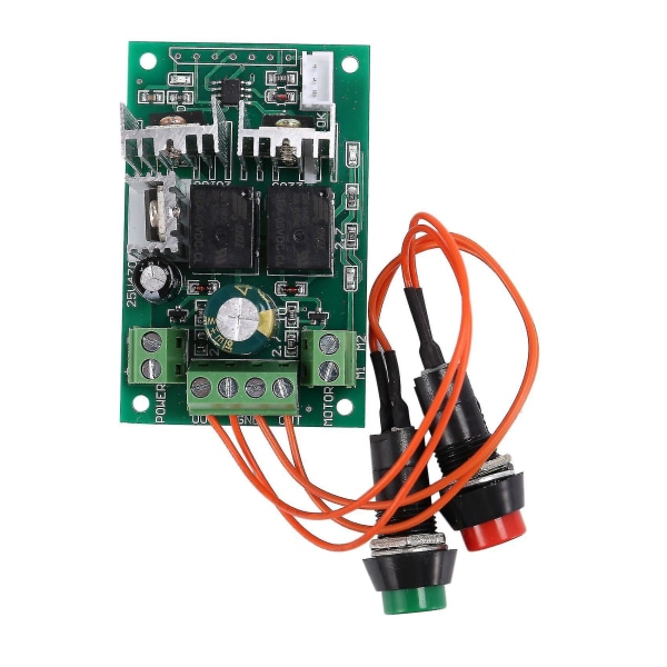 10A Pwm Dc Motor Controller Framåt Och Bakåt Linjär Ställdon Regulator Hastighetskontroll Självåterställning -ZHENV
