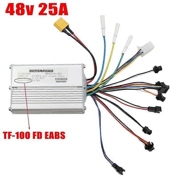 48V 25A Elektrisk Scooter Controller Dashboard Kit med TF-100 Display Scooter för Elektriska Scooterdelar