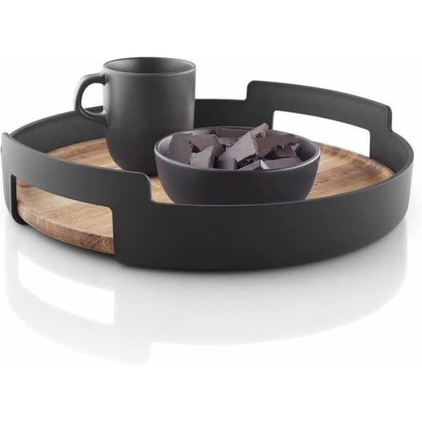 Serveringsbakke - YYV - Sort - Rektangulær - Tåler opvaskemaskine - Tidløst design