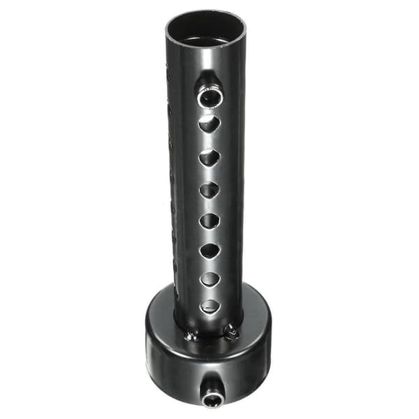 2x Universal Motorcykel Udstødningsdæmper Baffle Db Killer Lydpotte 48mm Sort