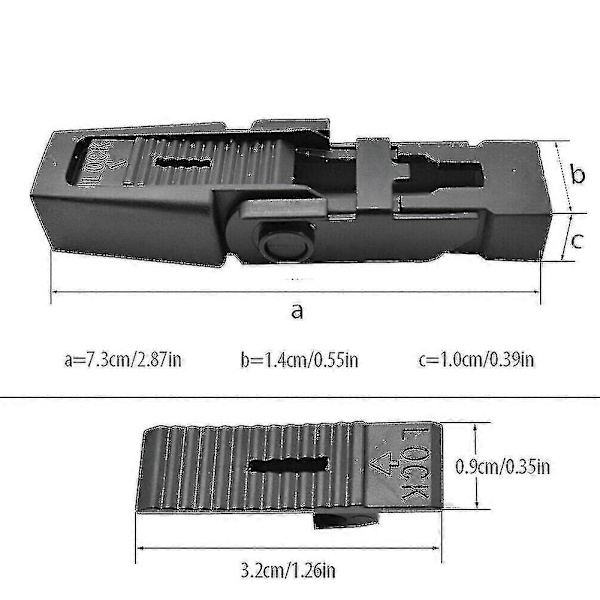 2 stk. Forrudeviskerblad Kompatibel med Land Rover Discovery II Range Rover L322