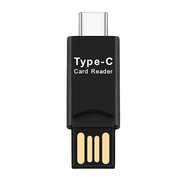 USB 3.1 Type C USB-C til Micro-SD TF kortleseradapter for PC mobiltelefon