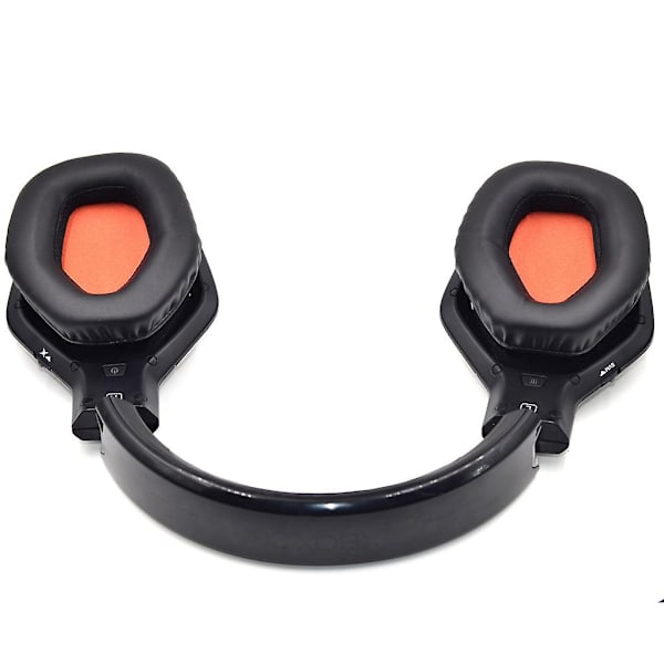 Hållbara premiumläderöronkuddar för Tritton Warhead 7.1 Dolby / Katana