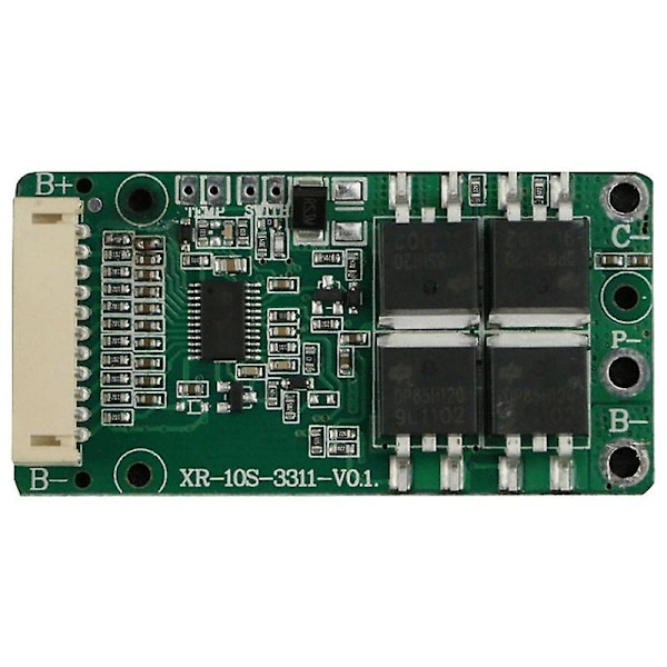 BMS 10S 36V 15A 18650 Li-Ion Litium Akku Lataussuojauslevy PCB PCM Yhteinen Portti Escooter E-Pyörän Lataukseen