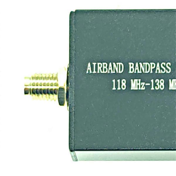 118MHz-138MHz Airband Båndpasfilter BPF kun til RX