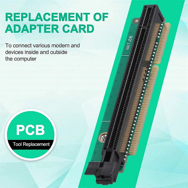 PCI-E 16X Grafikkort Adapterkort Tiny 6 Riserkort for Tiny6-serien Modeller P340 P350 M90Q PCIE Riserkort