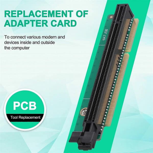 PCI-E 16X Grafikkort Adapterkort Tiny 6 Riserkort til Tiny6-serien Modeller P340 P350 M90Q PCIE Riserkort