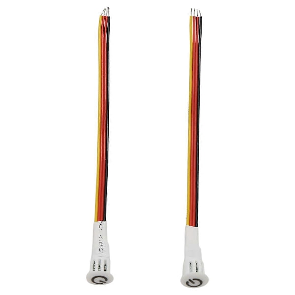 2 stk. Touch Dimmer Bryter DC3.7V 5V 12V Trinnløs Dimmer Bryter Sensor for LED Lys, RV, Skap, Var