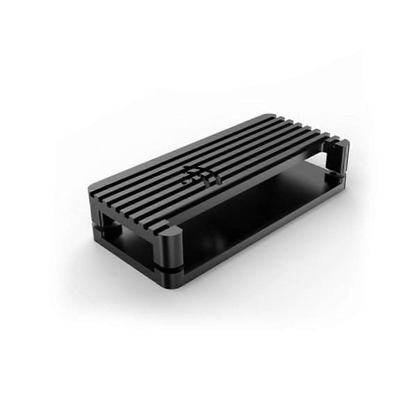 Aluminiumlegeringsfodral för Raspberry Pi Zero 2 W, passiv kylning, kylfläns, universellt skyddsfodral