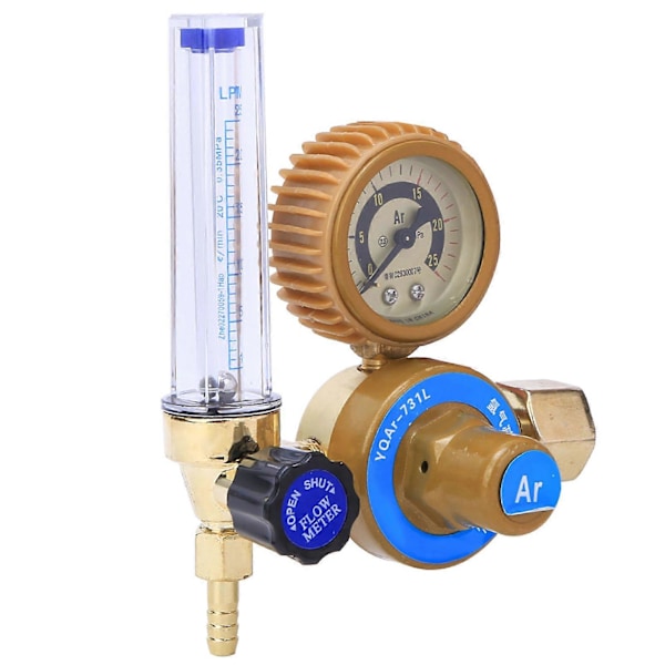 Argon CO2 Mig Tig Flow Meter Regulator Tryk Måler Svejs Del