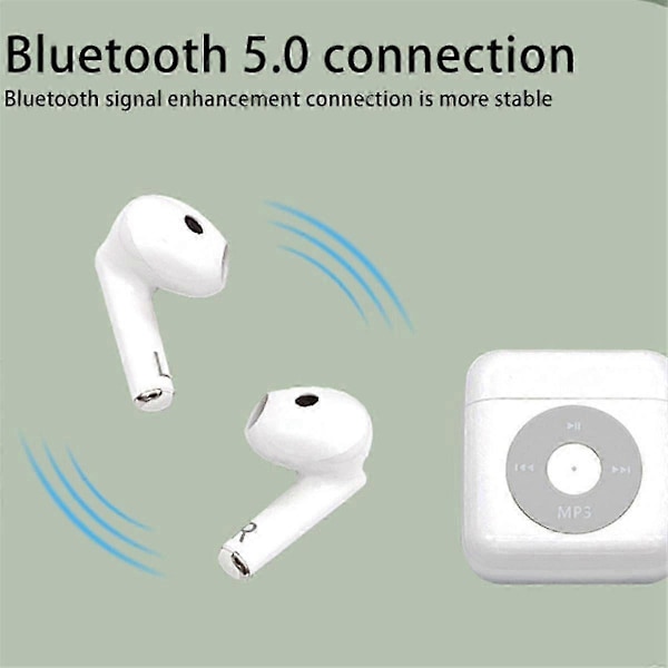 MP3 Musikafspiller Headset Trådløse Hovedtelefoner i Øret Høretelefoner Høj Kvalitet Bluetooth Øretelefoner til Sm