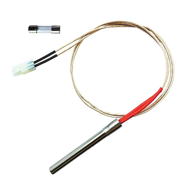 220V Tennplugg Vanntett Hot Rod Trepellets for Peis Grill Ovn Deler