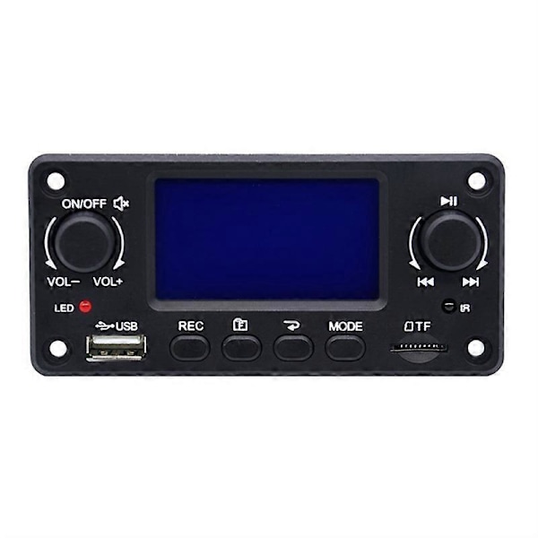 TPM118B Digital Audio Player MP3 Dekoderkort Høy Kvalitet Bærbar MP3 Spiller Modul med Bluetooth