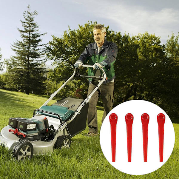 100 st plastblad för Gardena grästrimmer