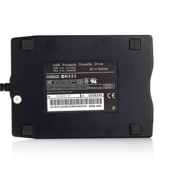 Eksternt diskettedrev med USB