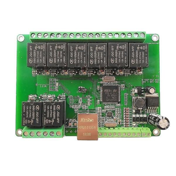 2-relä ETH WIFI Ethernet-relä Nätverks-Wifi-switch Kan Rs485 Coap Domoticz Timer-modul