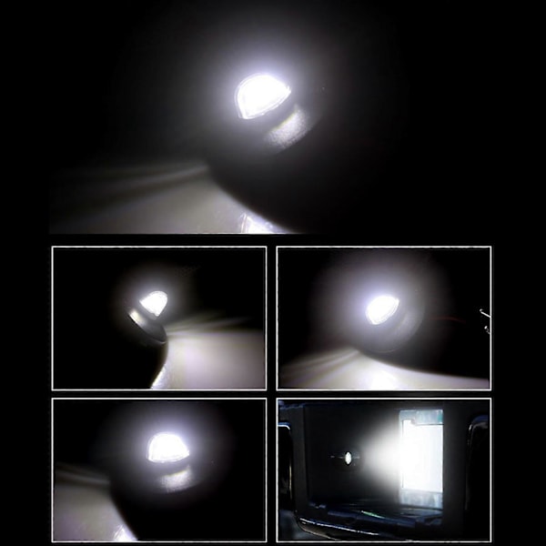 Til F150 F250 F350 2x LED Nummerpladelys Bilbelysningssæt