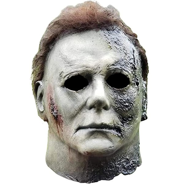 Halloween Michael Myers Full Mask Horrorfilm Cosplay Läskig Partyrekvisita