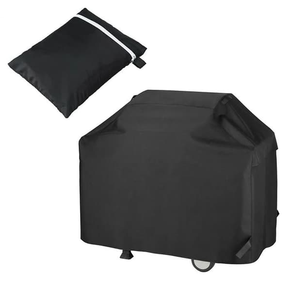 Grillovertræk - YYV - 76 x 66 x 110 cm - Vandtæt - Sort - Holdbart