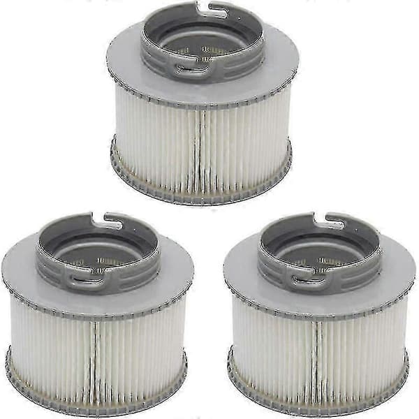 3 st Filterpatroner för, Poolfilter Ersättningsfilter